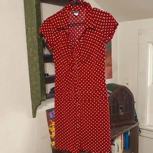 Pinup Polka Dot Dress